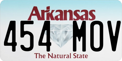 AR license plate 454MOV