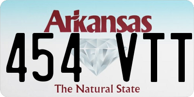 AR license plate 454VTT