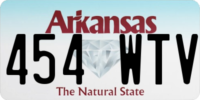 AR license plate 454WTV