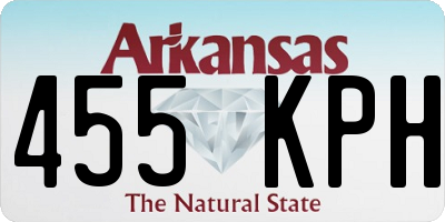 AR license plate 455KPH