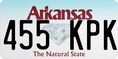 AR license plate 455KPK