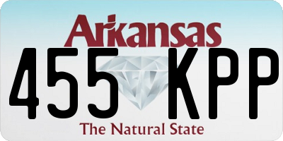 AR license plate 455KPP