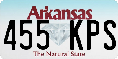 AR license plate 455KPS