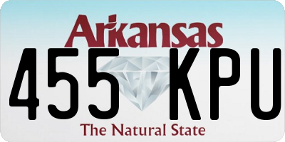 AR license plate 455KPU