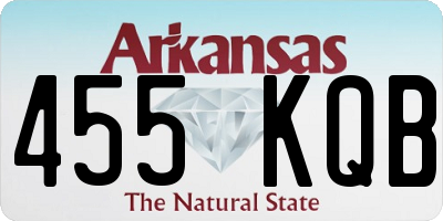 AR license plate 455KQB
