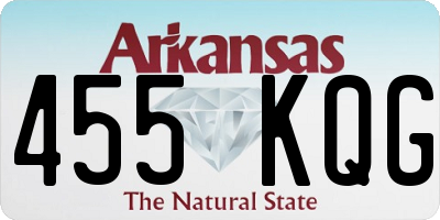 AR license plate 455KQG