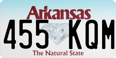 AR license plate 455KQM