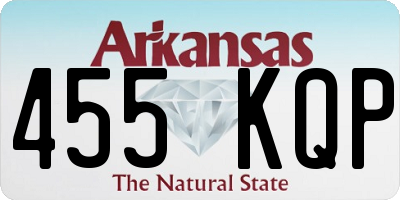 AR license plate 455KQP