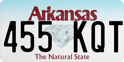 AR license plate 455KQT