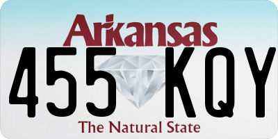 AR license plate 455KQY