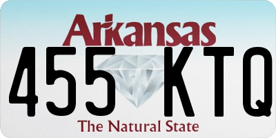 AR license plate 455KTQ