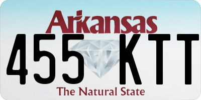 AR license plate 455KTT