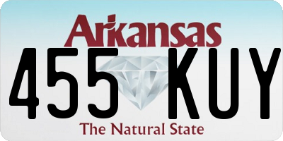 AR license plate 455KUY