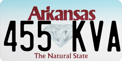 AR license plate 455KVA