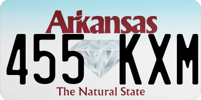 AR license plate 455KXM