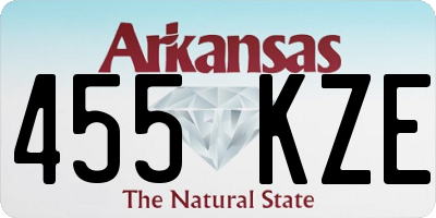 AR license plate 455KZE