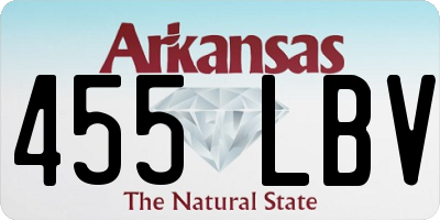 AR license plate 455LBV