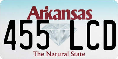 AR license plate 455LCD