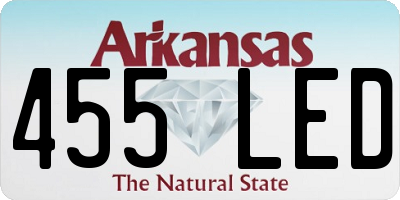 AR license plate 455LED