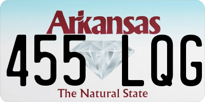 AR license plate 455LQG