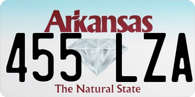 AR license plate 455LZA