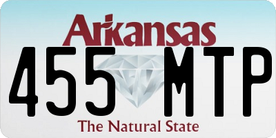 AR license plate 455MTP