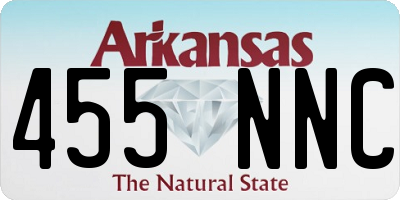 AR license plate 455NNC