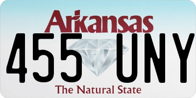 AR license plate 455UNY
