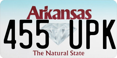 AR license plate 455UPK