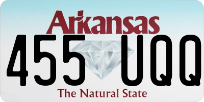 AR license plate 455UQQ