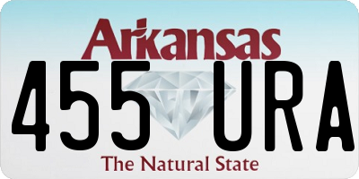 AR license plate 455URA