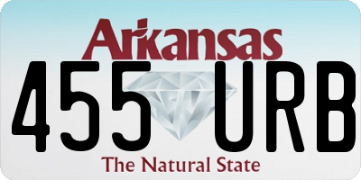 AR license plate 455URB