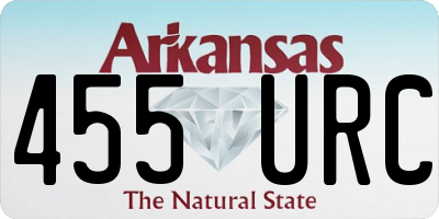 AR license plate 455URC