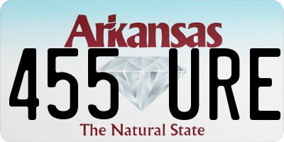 AR license plate 455URE