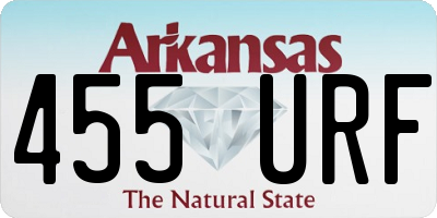 AR license plate 455URF