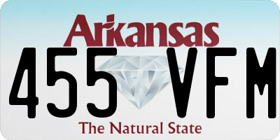 AR license plate 455VFM