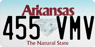 AR license plate 455VMV