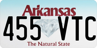 AR license plate 455VTC