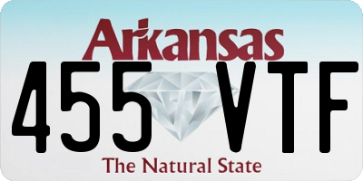 AR license plate 455VTF