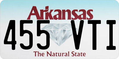 AR license plate 455VTI