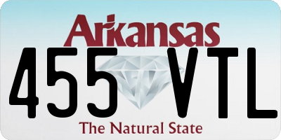 AR license plate 455VTL