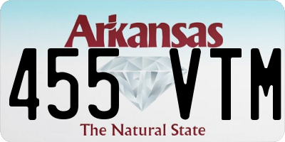 AR license plate 455VTM
