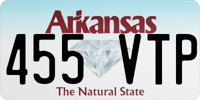 AR license plate 455VTP