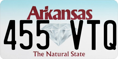 AR license plate 455VTQ