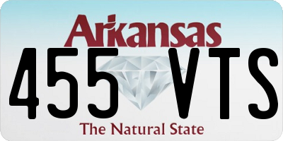 AR license plate 455VTS