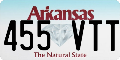 AR license plate 455VTT