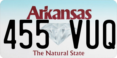 AR license plate 455VUQ