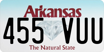 AR license plate 455VUU