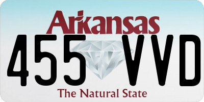 AR license plate 455VVD