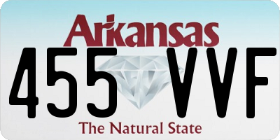 AR license plate 455VVF